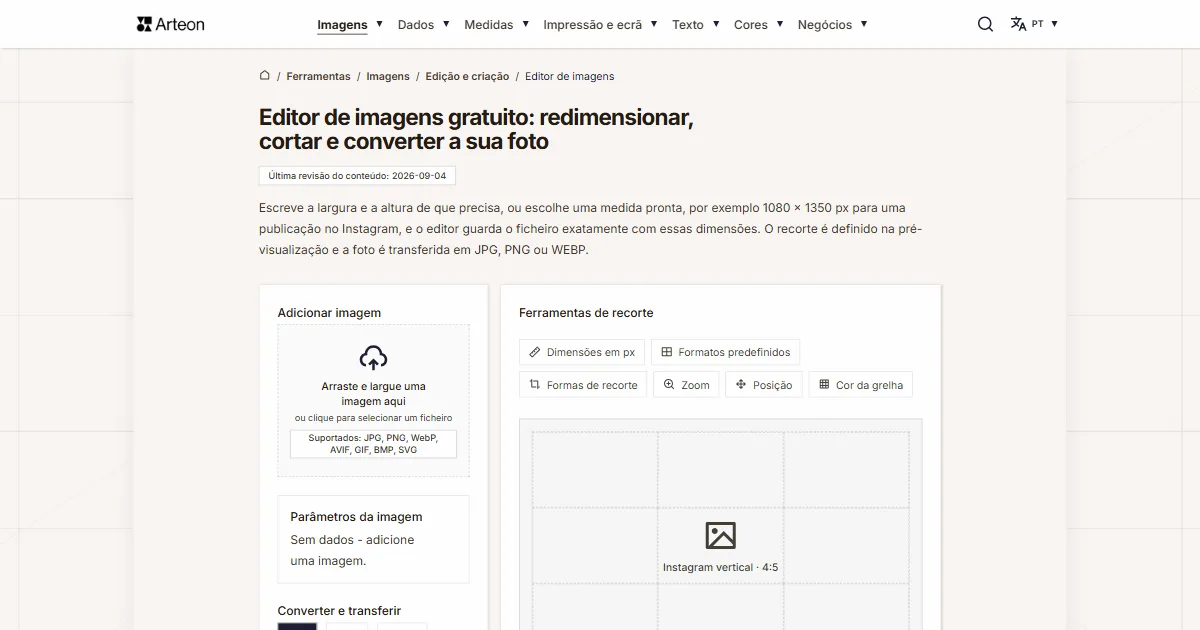 Editor de imagens