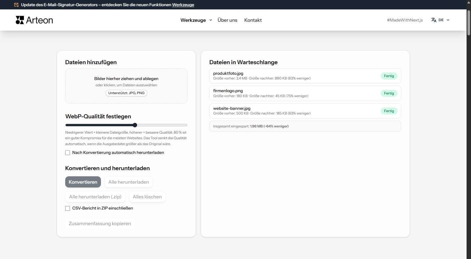 px in rem – Arteon