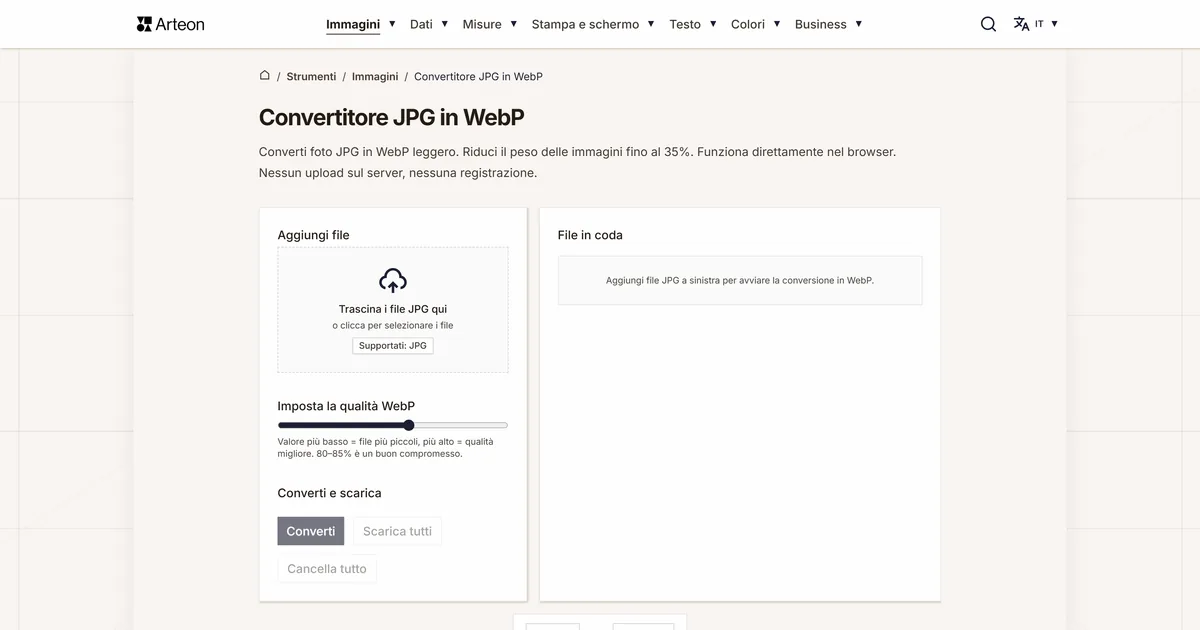 JPG in WebP