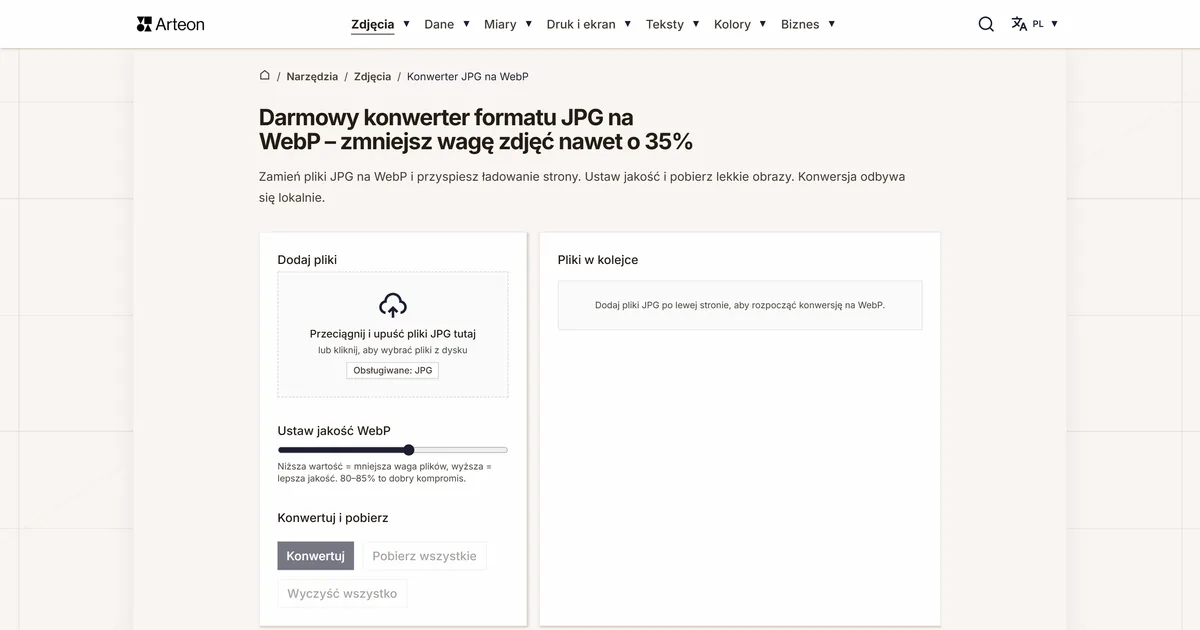 JPG na WebP