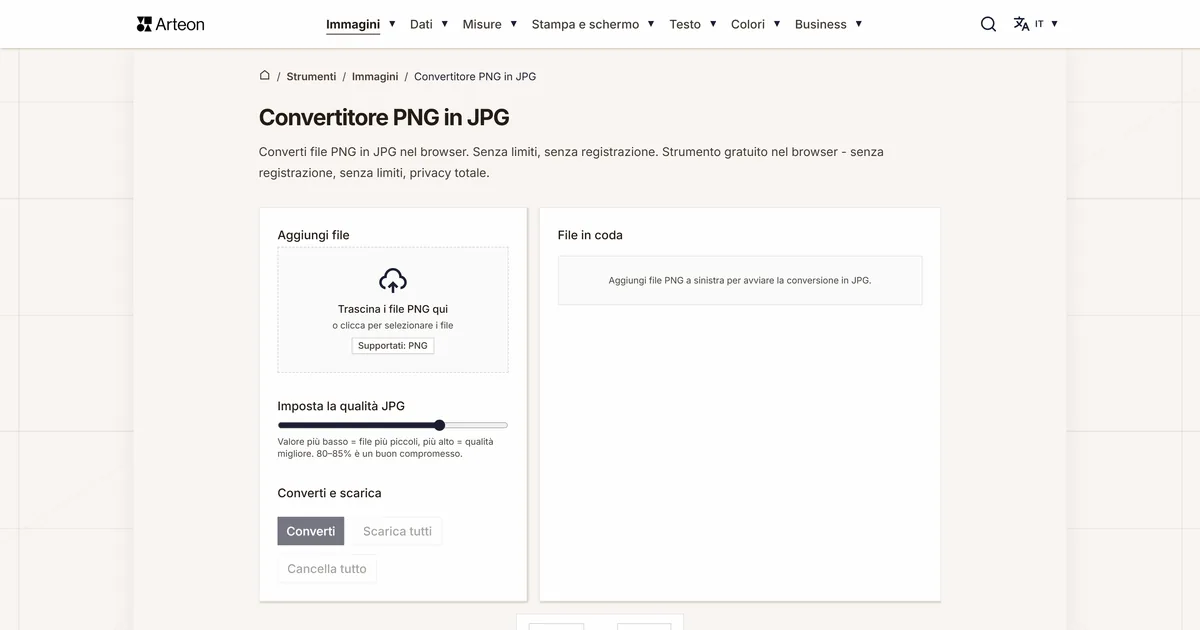 PNG in JPG