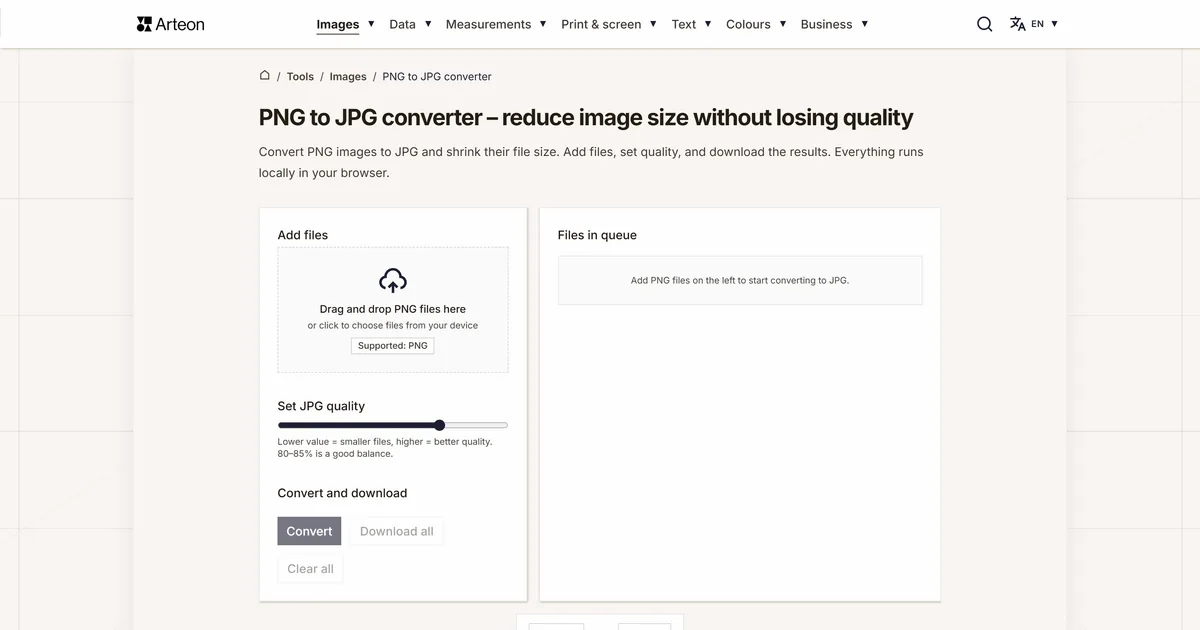 PNG to JPG