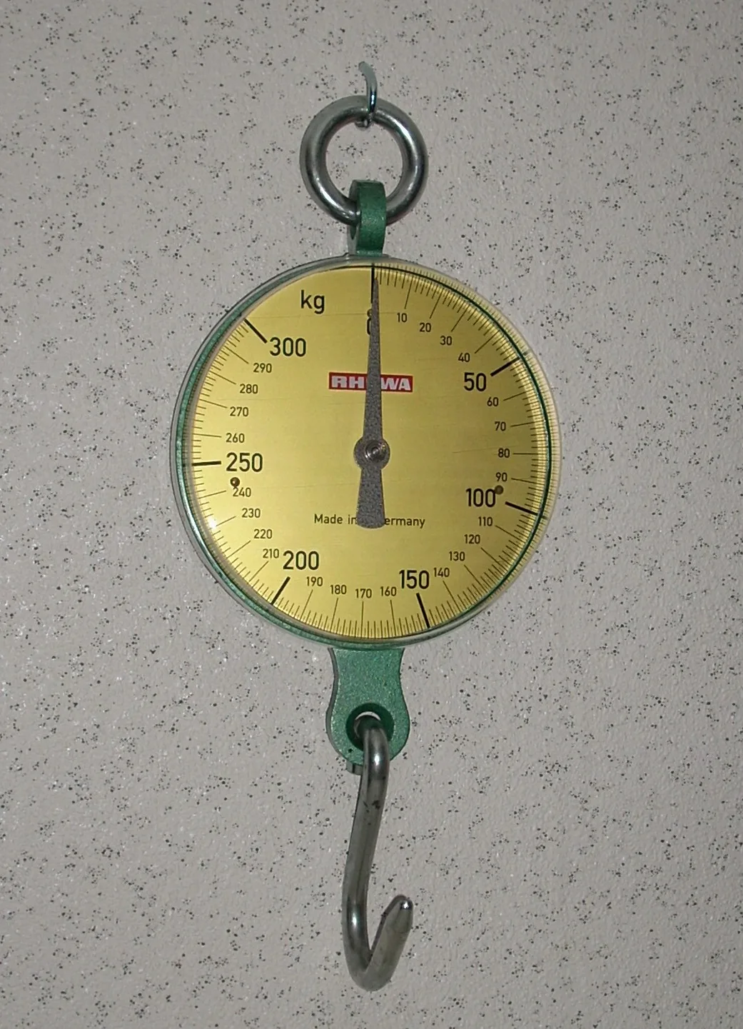 Zeigerwaage mit einer Skala bis 300 Kilogramm